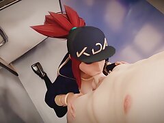 Akali KDA Fellatio